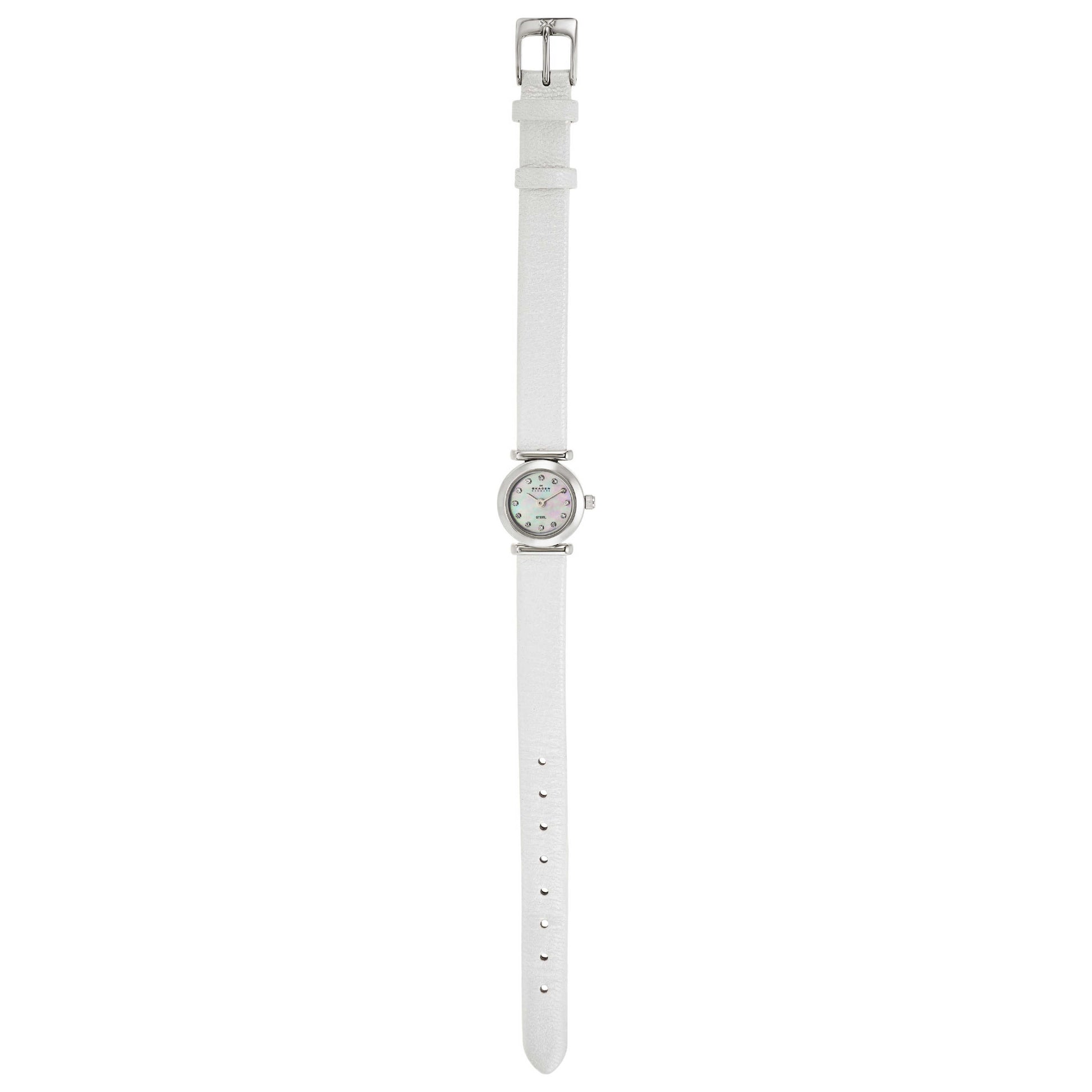 Skagen Glitz Women's Quartz Watch 107XSSLW - Image #8