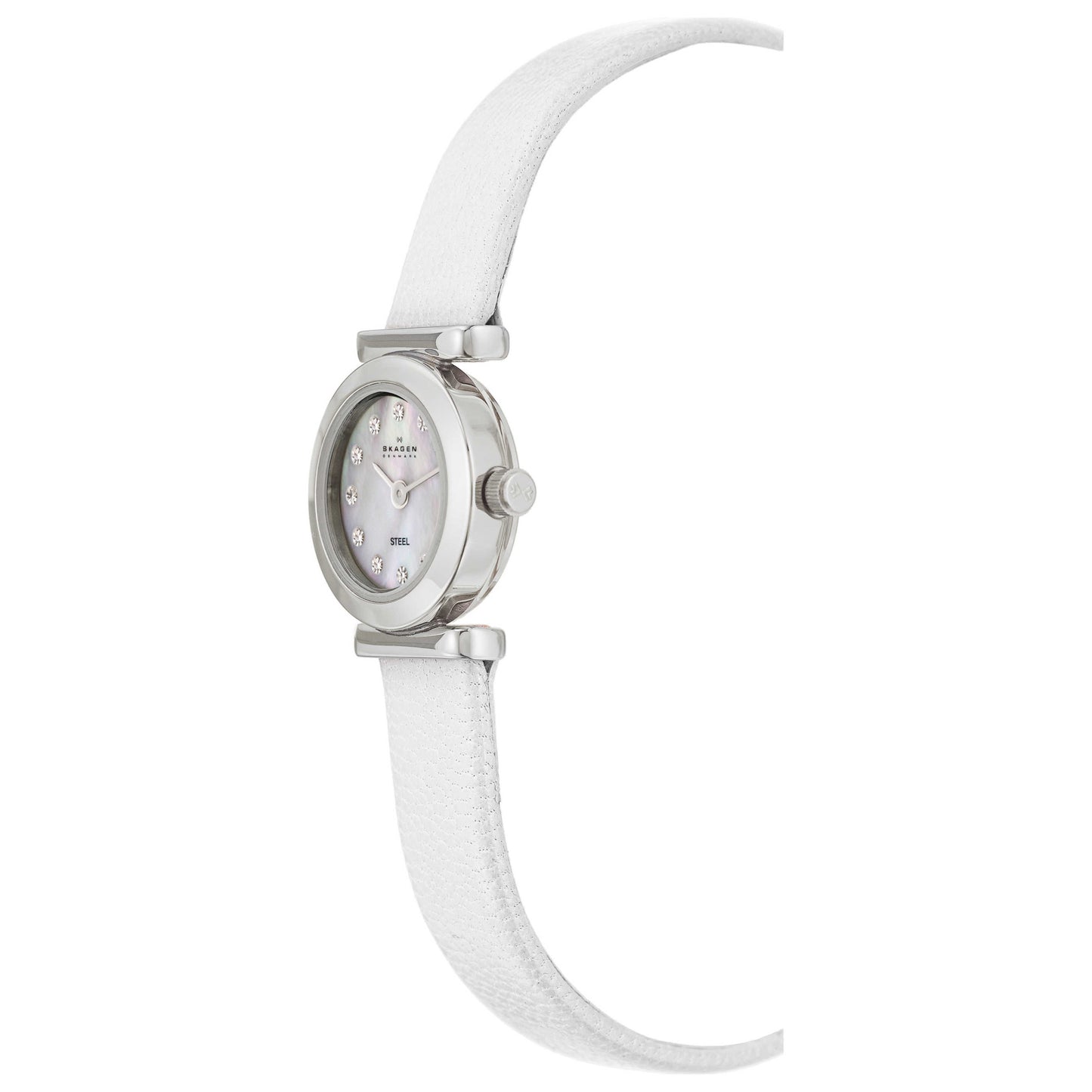 Skagen Glitz Women's Quartz Watch 107XSSLW - Image #4