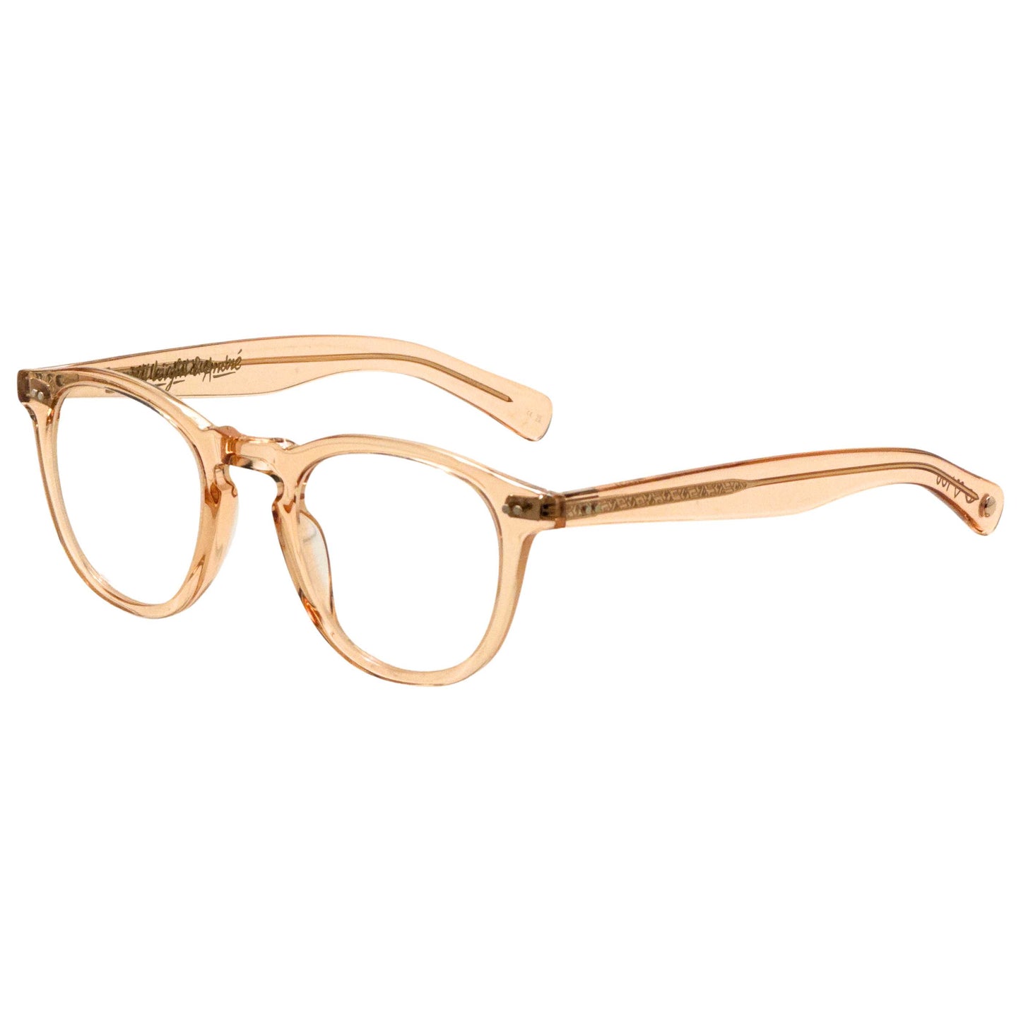 Front view of Garrett Leight GLCO x ANDRE Women's Opticals 1082-46-PCY