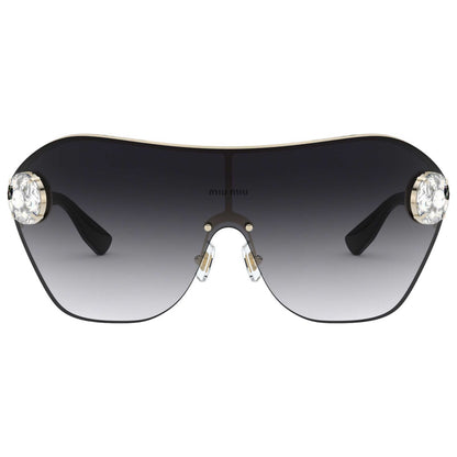 Front view of Miu Miu Fashion Unisex Sunglasses 109507