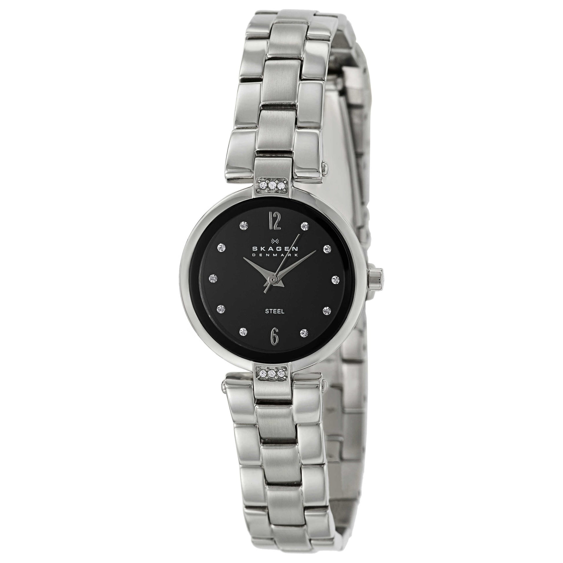 Front view of Skagen Glitz Women's Japanese Quartz (Battery-Powered) Watch 109SSBX