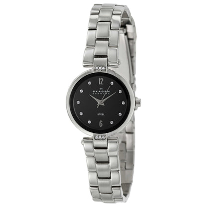 Front view of Skagen Glitz Women's Japanese Quartz (Battery-Powered) Watch 109SSBX