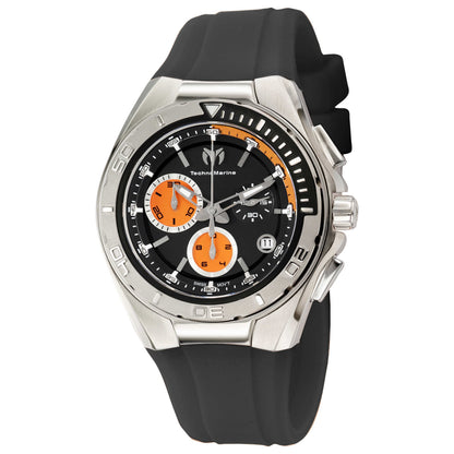 Front view of TechnoMarine Cruise Steel Women's Swiss Quartz (Battery-Powered) Watch 110001