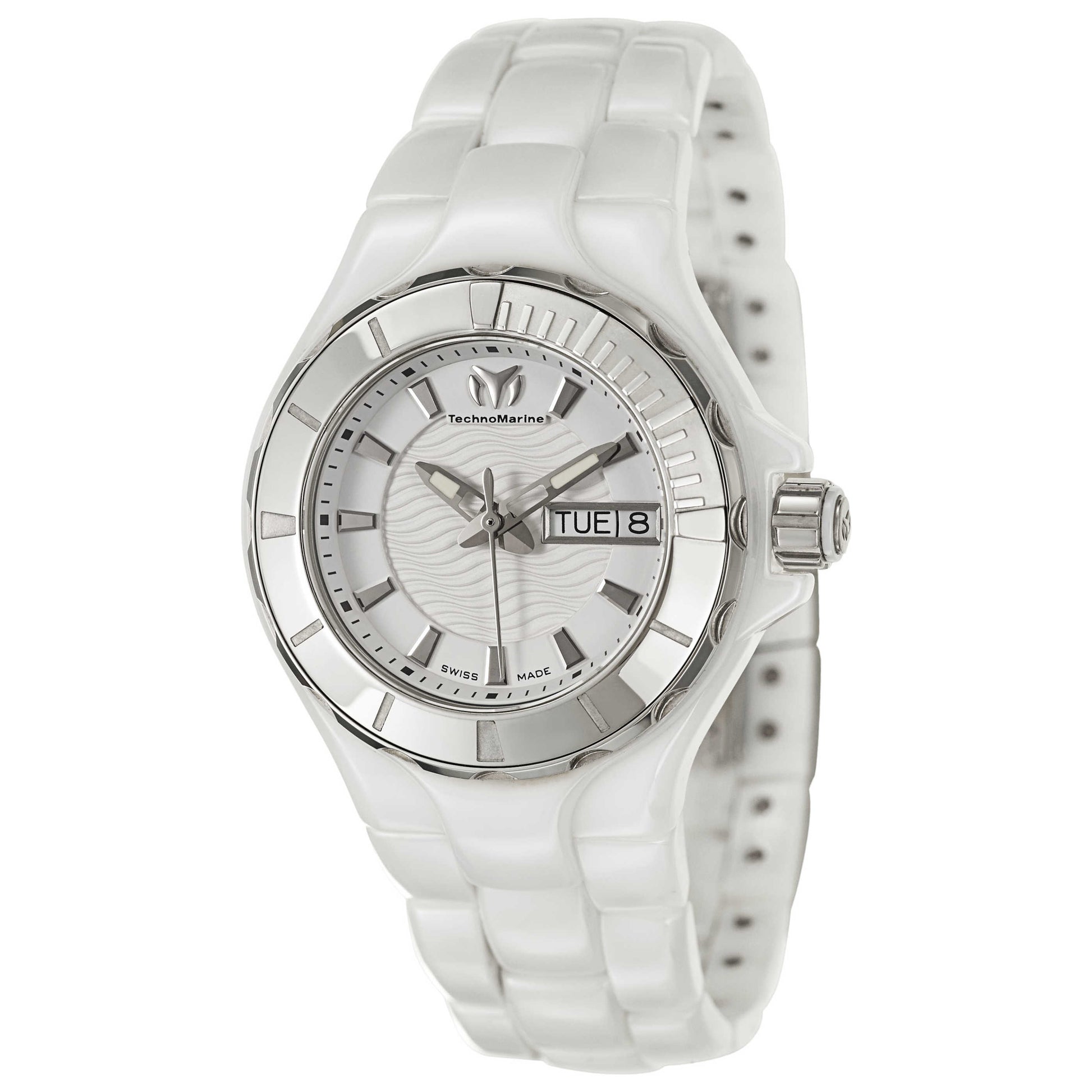 Front view of TechnoMarine Cruise Women's Swiss Quartz (Battery-Powered) Watch 110022C
