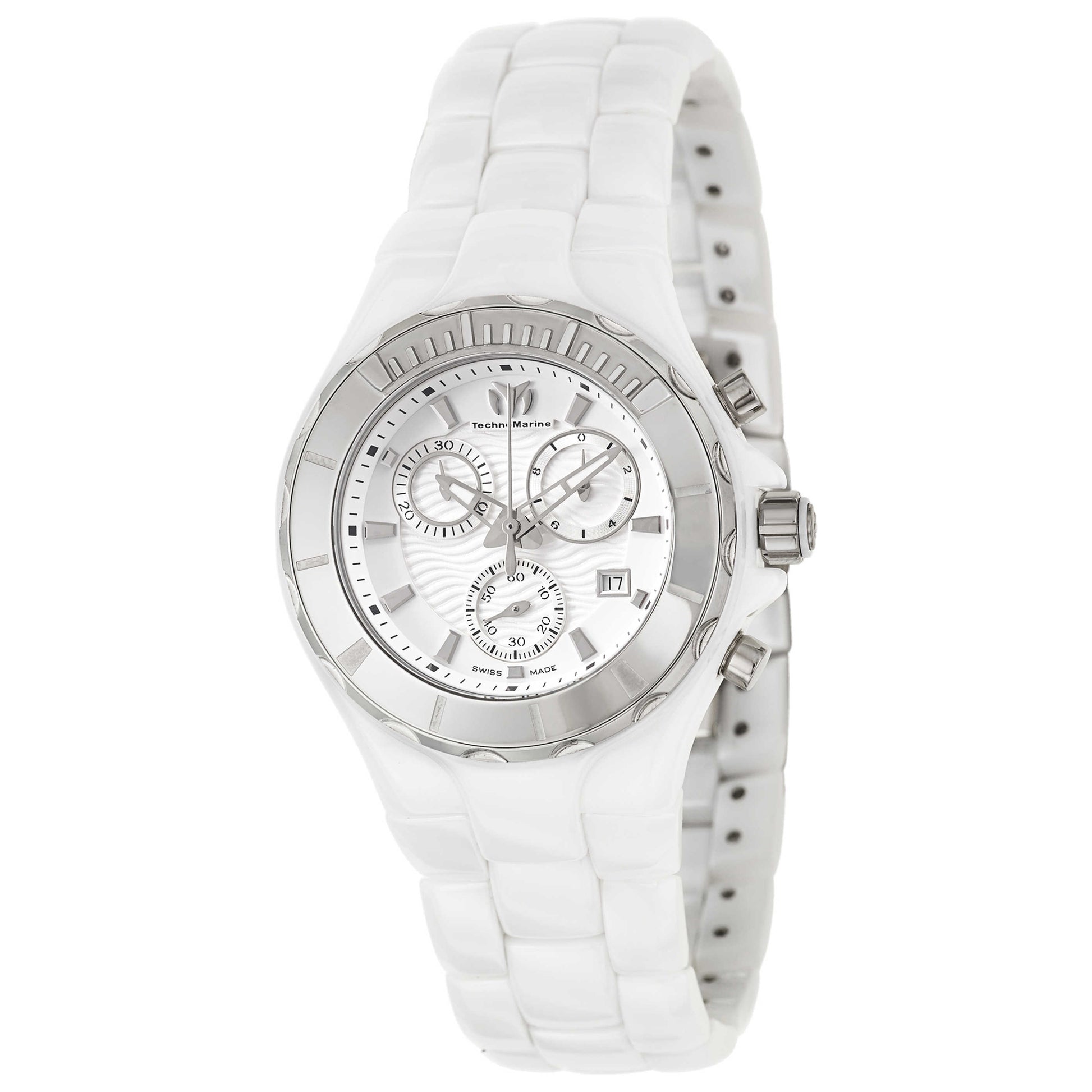 Front view of TechnoMarine Cruise Women's Swiss Quartz (Battery-Powered) Watch 110030C