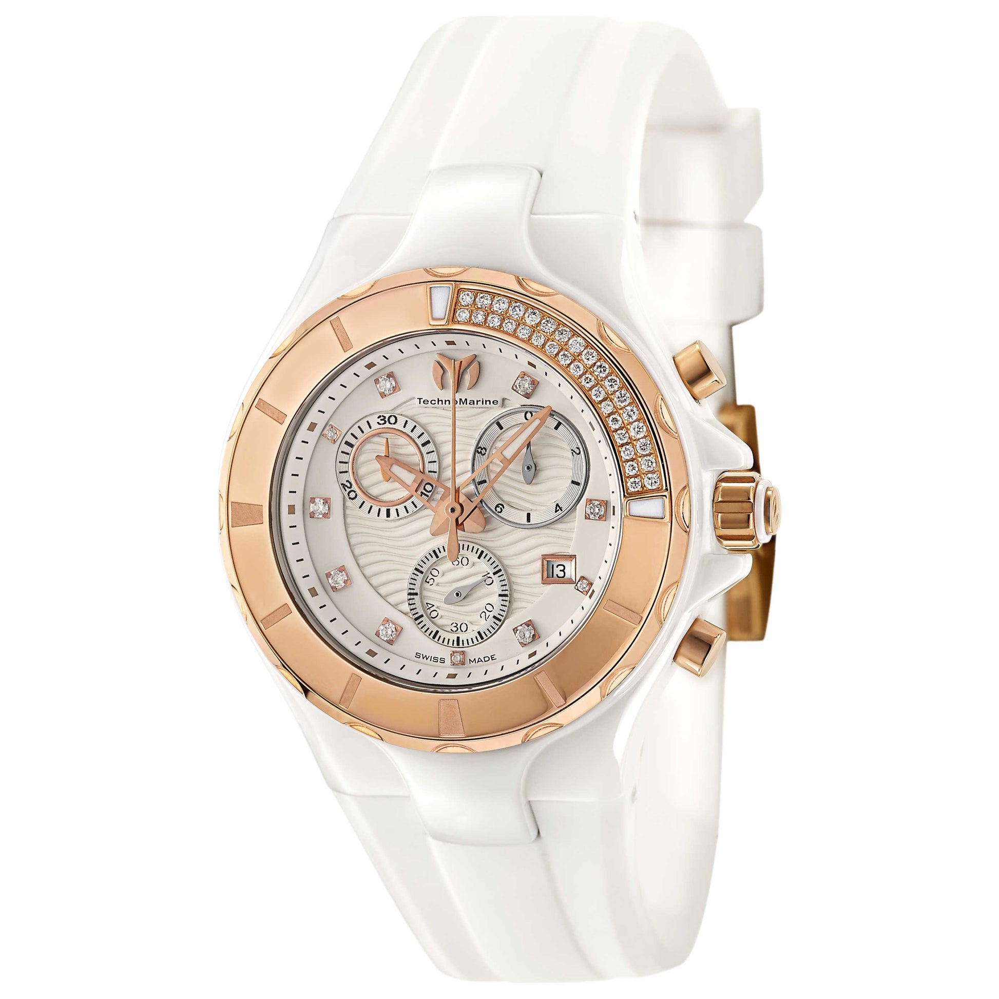 Front view of TechnoMarine Cruise Women's Swiss Quartz (Battery-Powered) Watch 110033