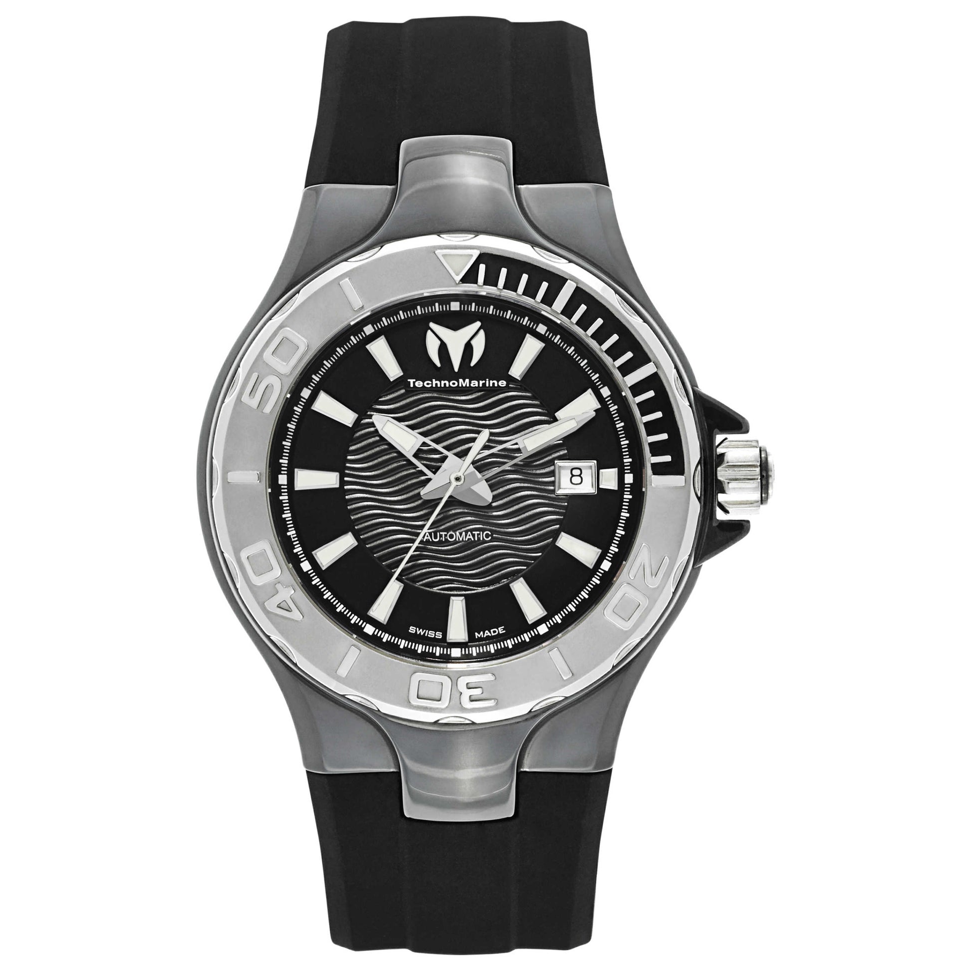 Front view of TechnoMarine Cruise Men's Automatic Watch 110034
