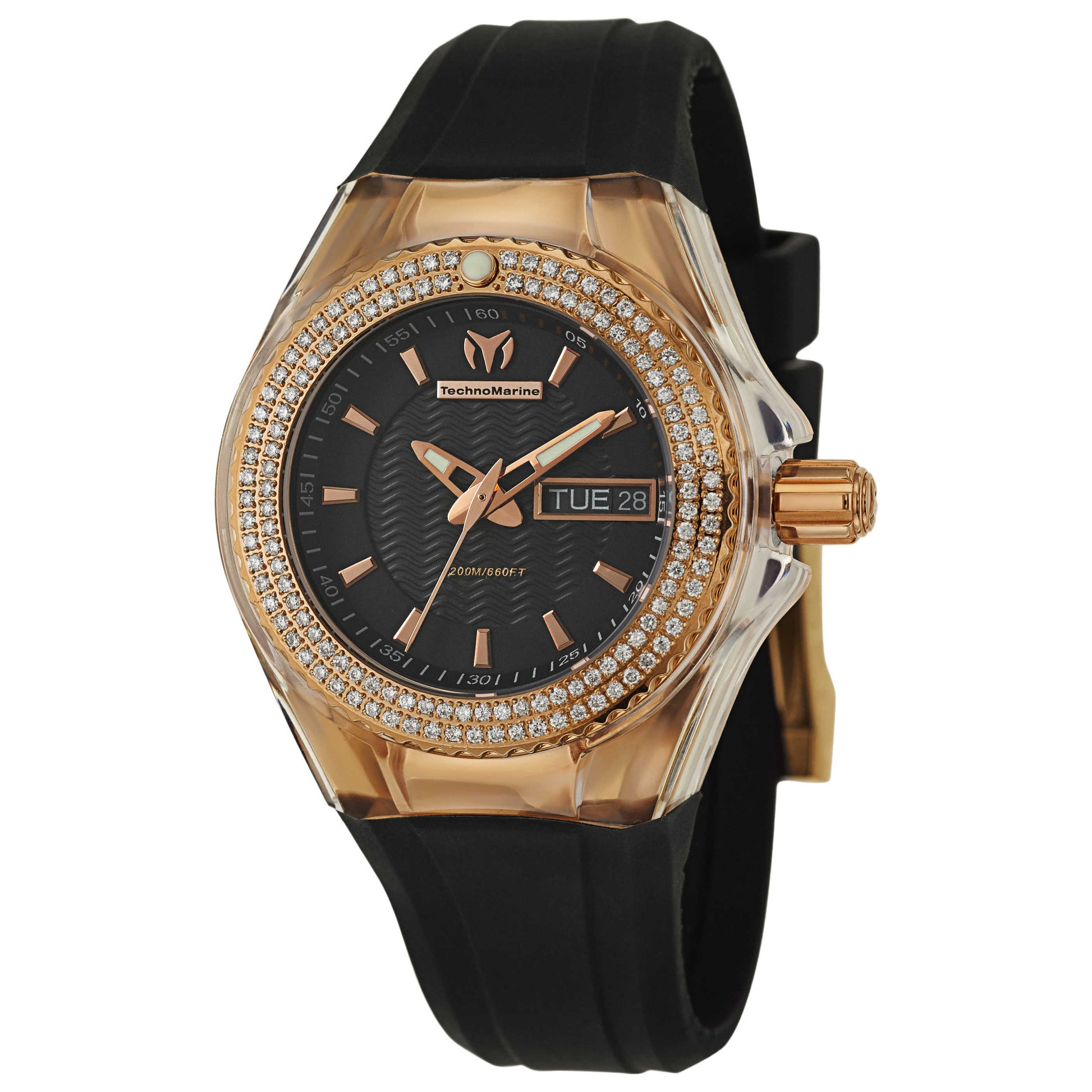 Front view of TechnoMarine Cruise Women's Japanese Quartz (Battery-Powered) Watch 110040
