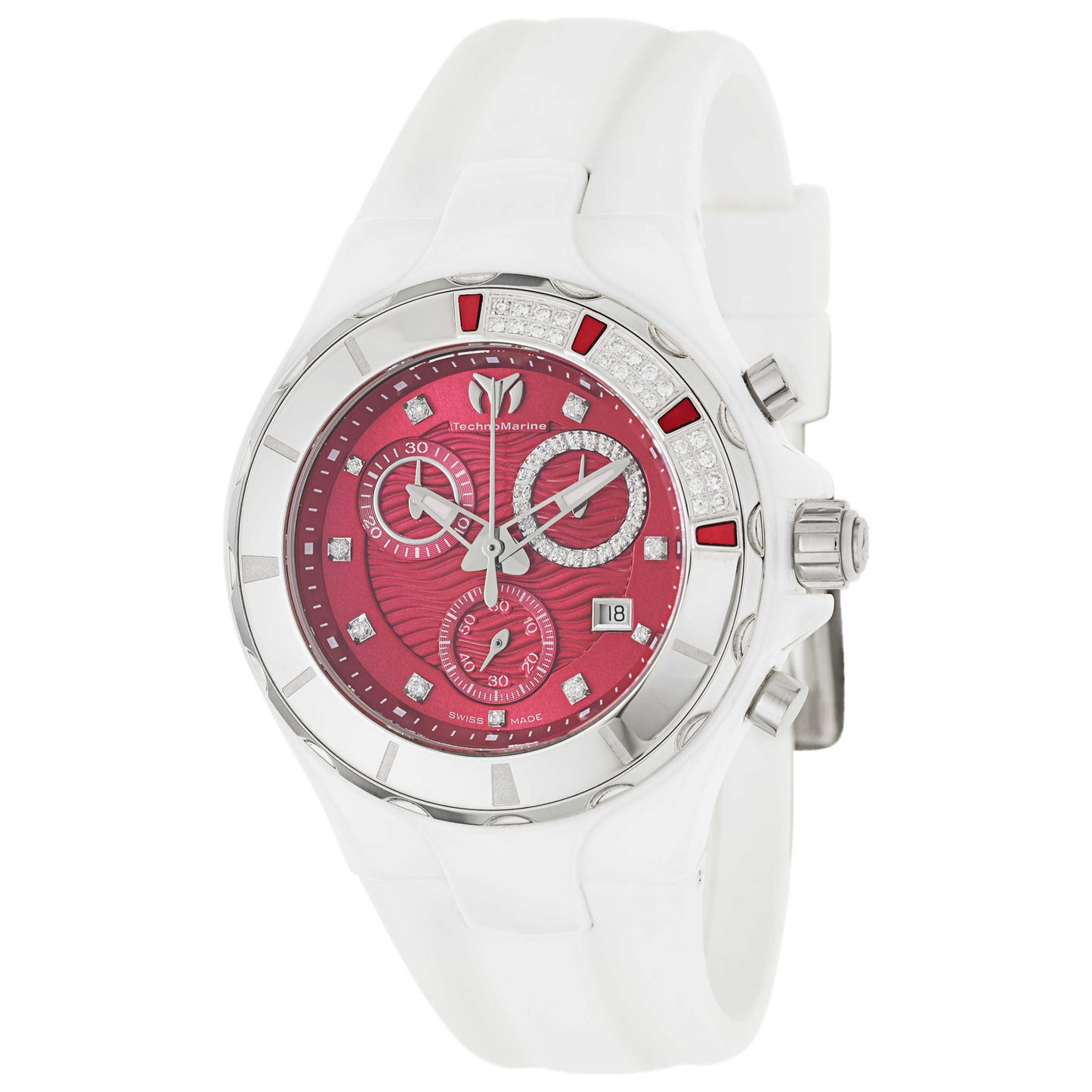 Front view of TechnoMarine Cruise Women's Swiss Quartz (Battery-Powered) Watch 110078