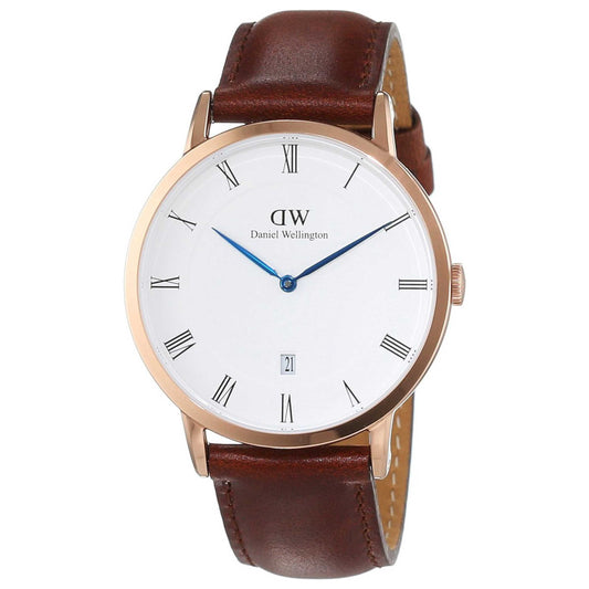 Front view of Daniel Wellington Dapper Unisex Japanese Quartz (Battery-Powered) Watch 1100DW
