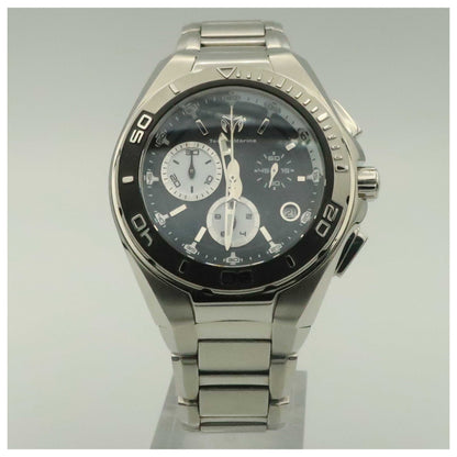 Front view of TechnoMarine Cruise Steel Men's Quartz Watch 112025-SDV