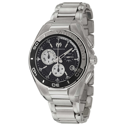Front view of TechnoMarine Cruise Steel Men's Quartz Watch 112025