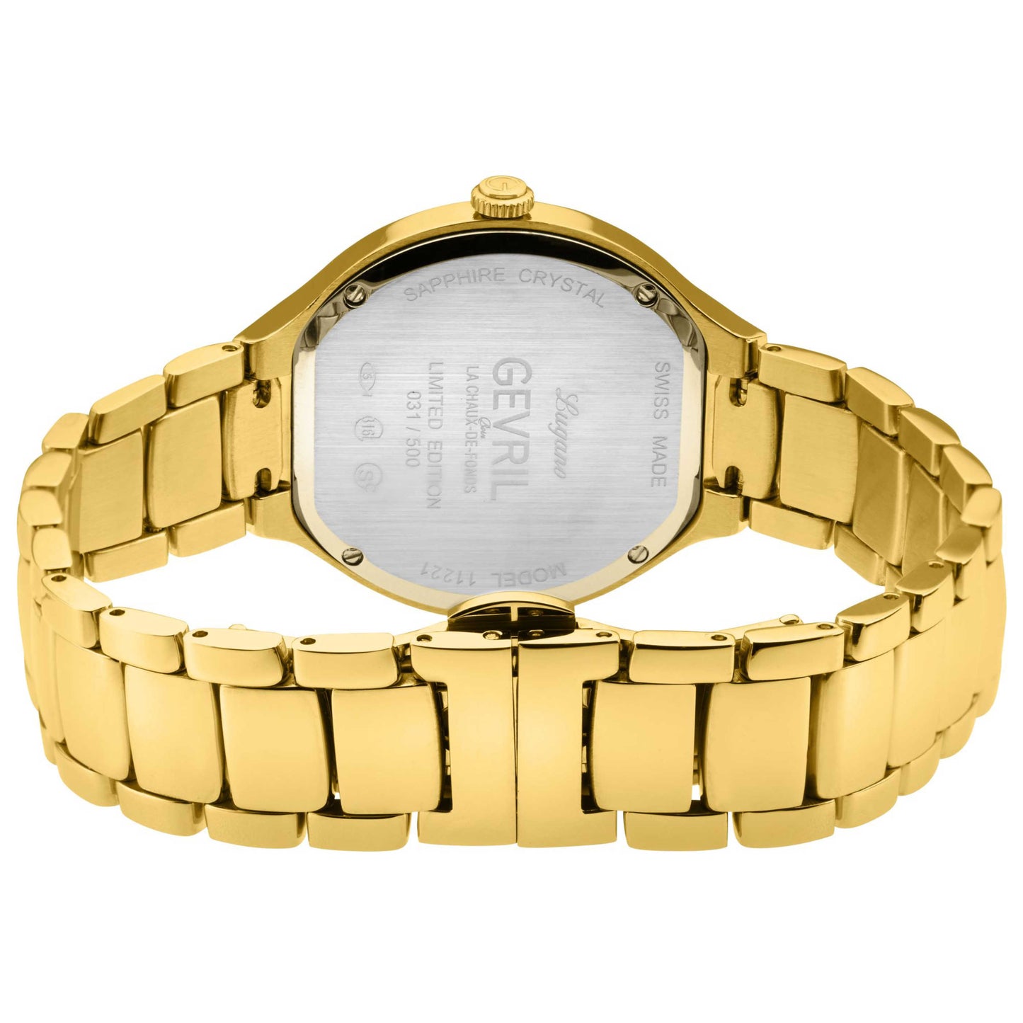 Gevril Lugano Diamond Women's Quartz Watch 11221B - Image #2