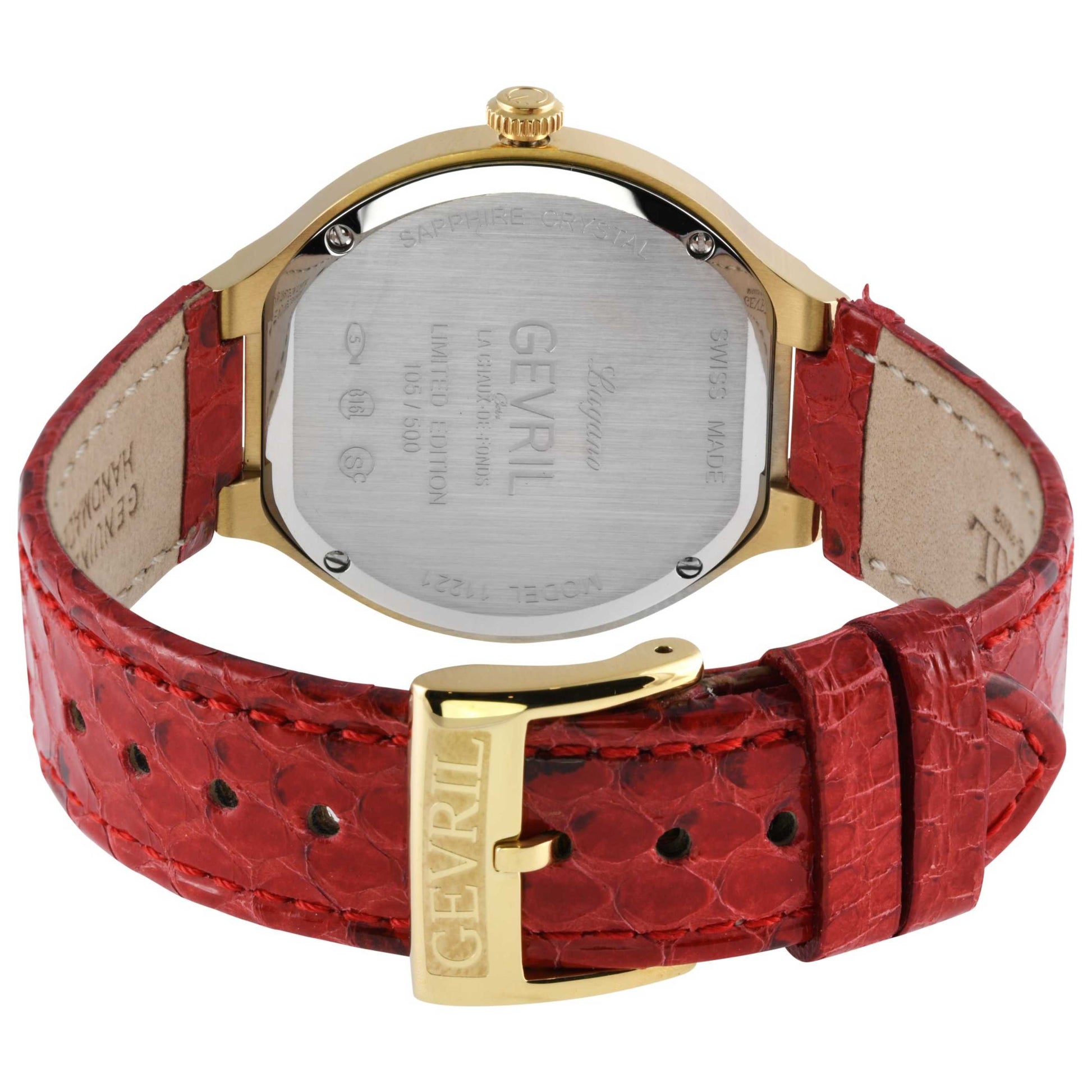 Gevril Lugano Diamond Women's Quartz Watch 11221 - Image #2