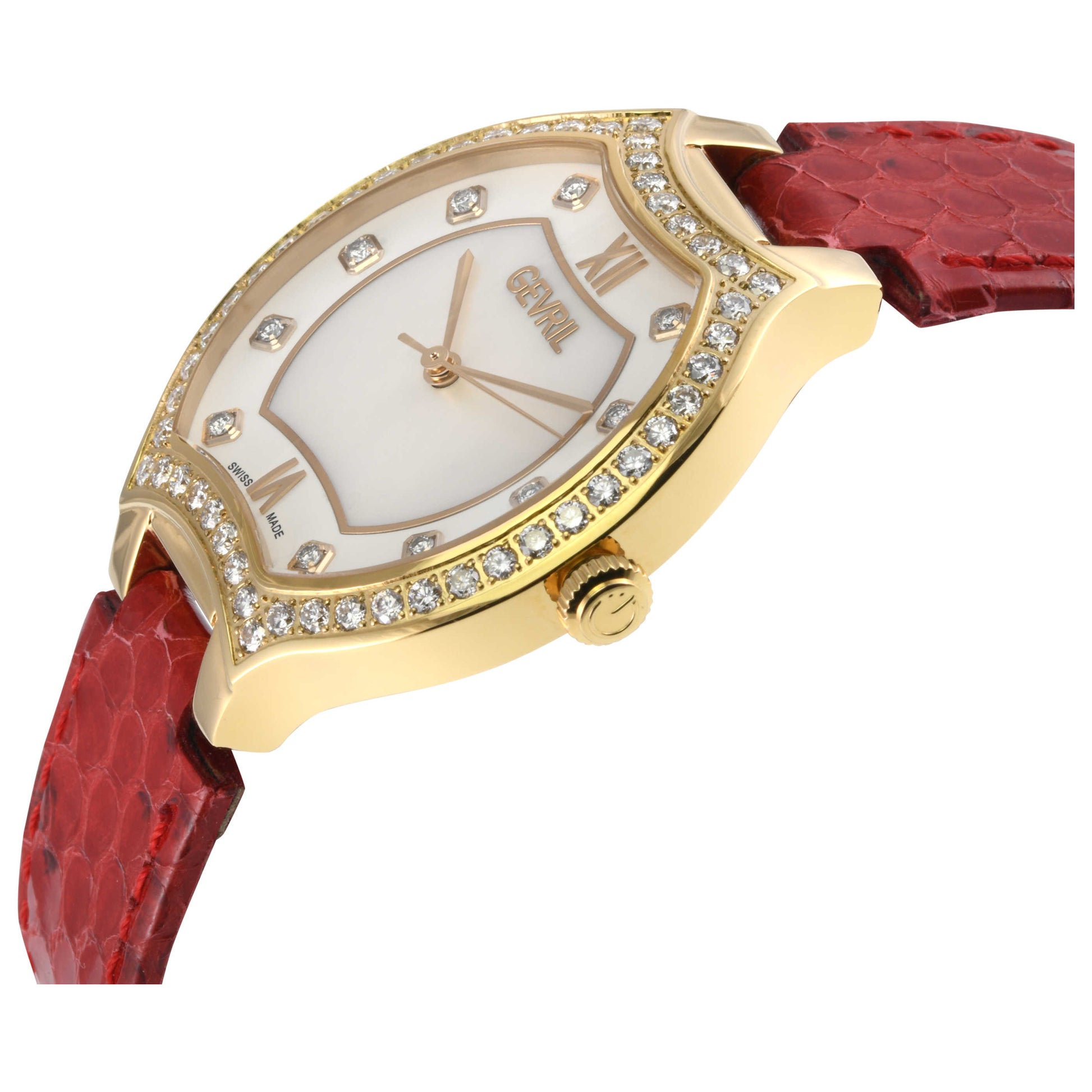 Gevril Lugano Diamond Women's Quartz Watch 11221 - Image #4