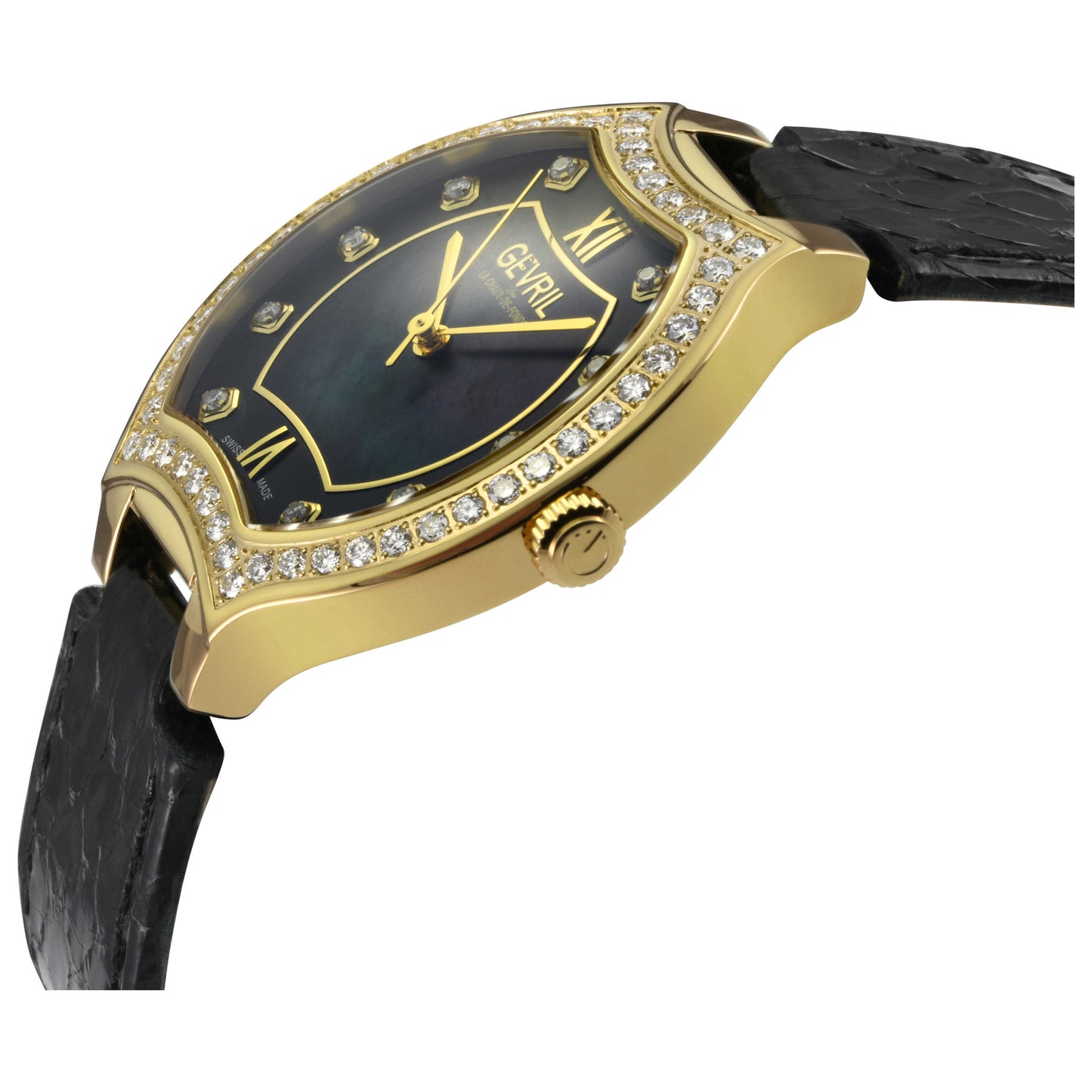 Gevril Lugano Diamond Women's Quartz Watch 11227 - Image #4