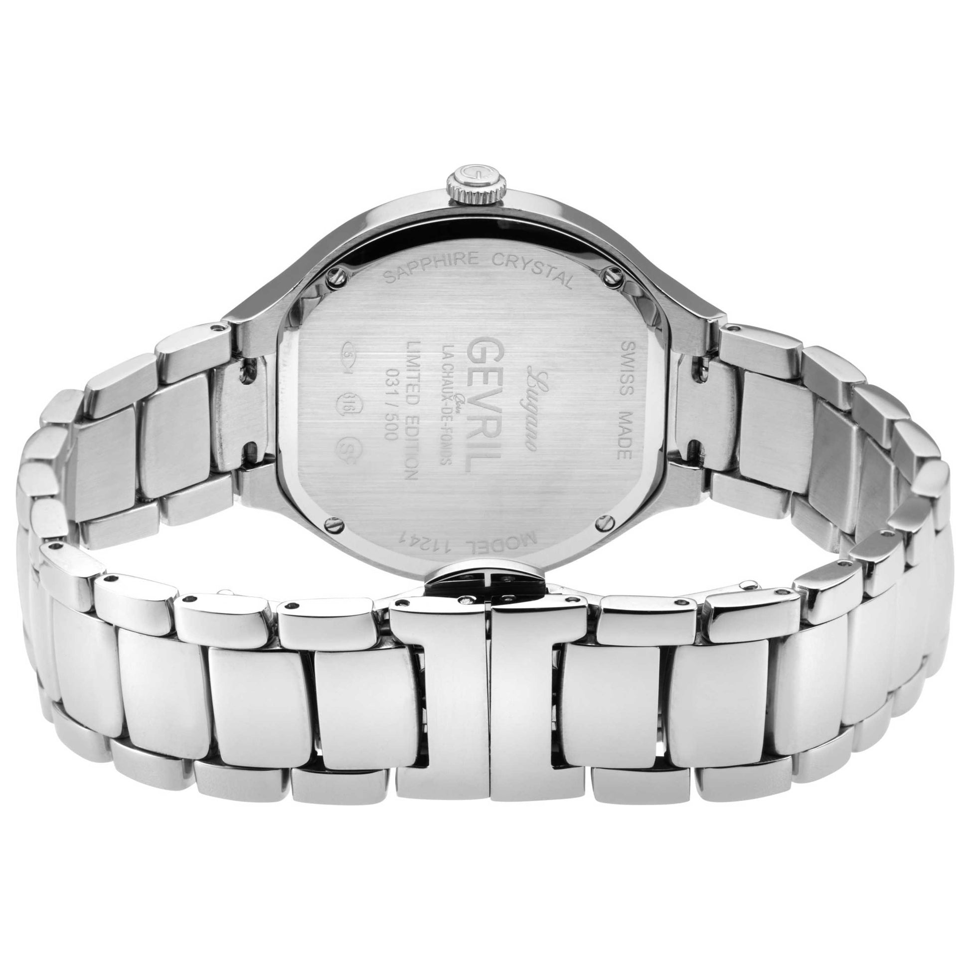 Gevril Lugano Diamond Women's Quartz Watch 11241B - Image #2
