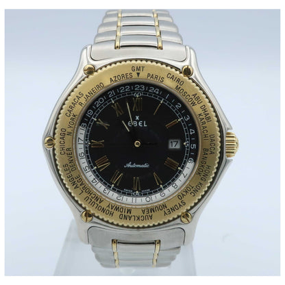Front view of Ebel Voyager Men's Automatic Watch 1124913-5260P-SD