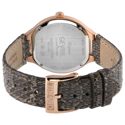 Gevril Lugano Diamond Women's Quartz Watch 11251 - Image #2