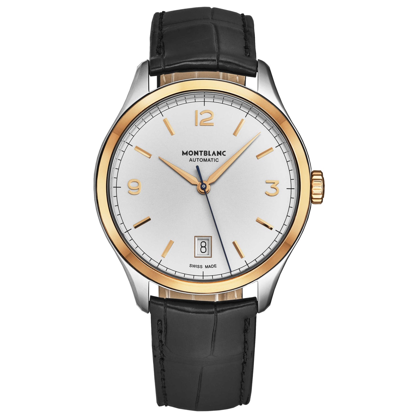 Front view of Montblanc Heritage Chronometrie Men's Automatic Watch 112521