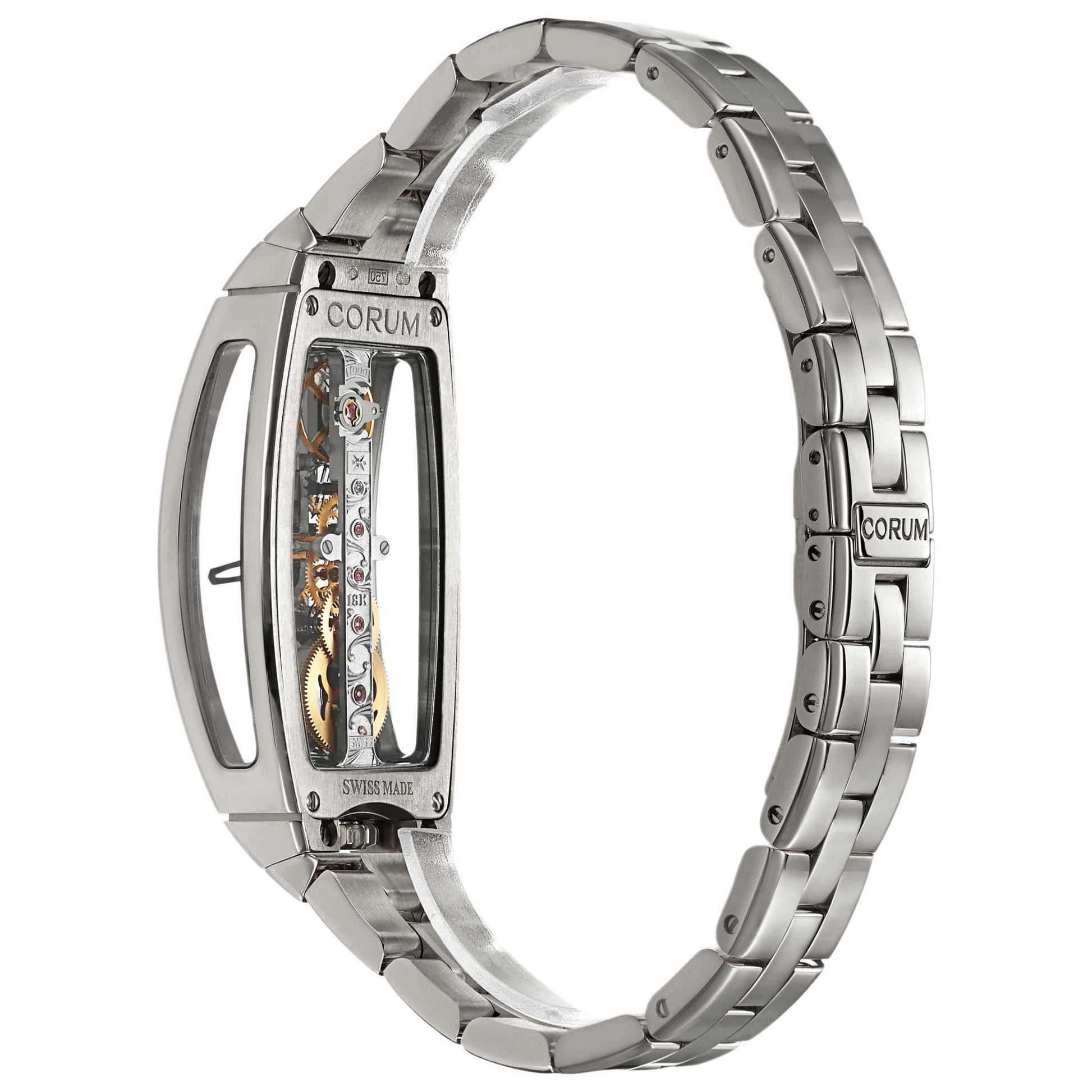Corum Golden Bridge Women's Manual-Wind Watch 113-101-59-V880-0000 - Image #2