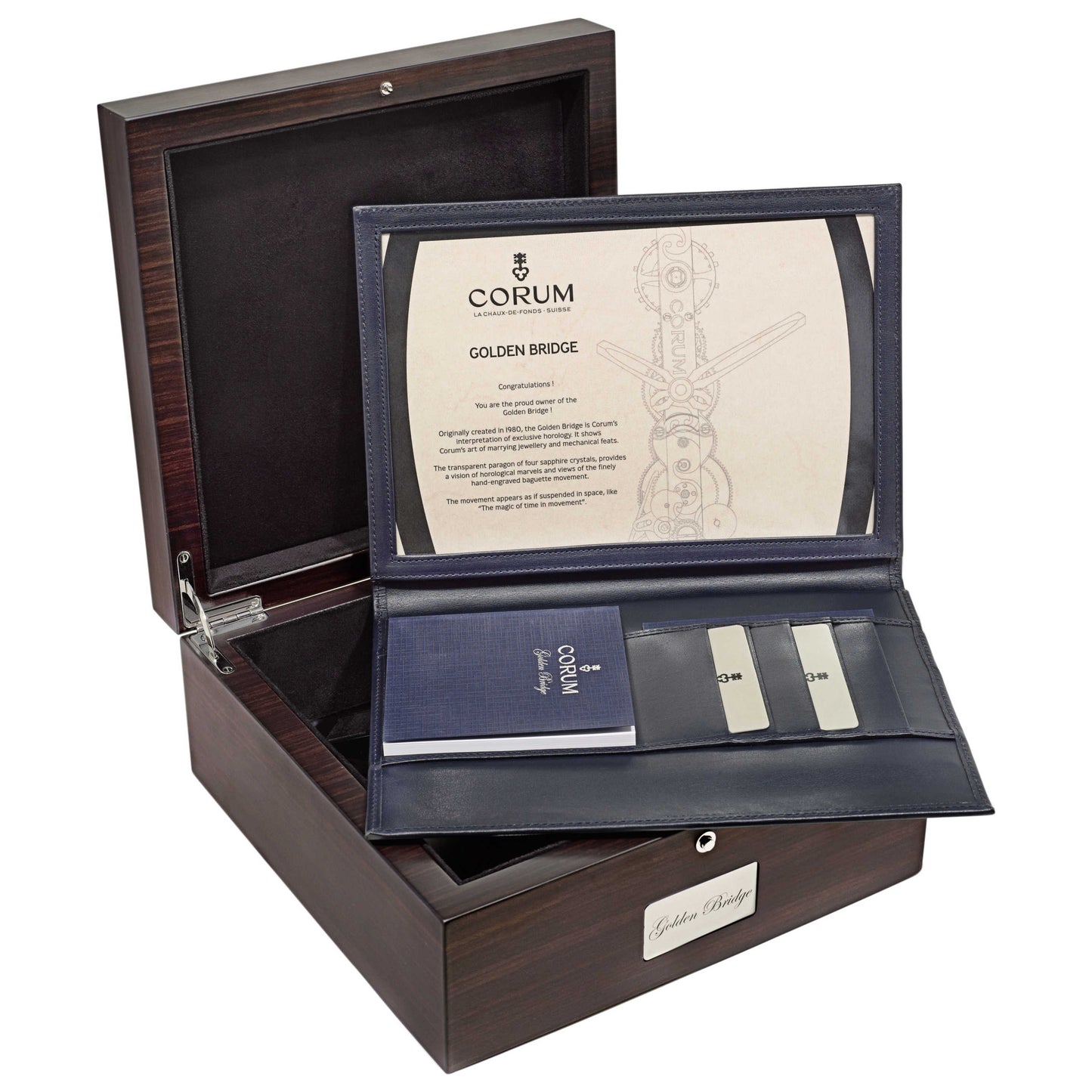 Corum Golden Bridge Men's Manual-Wind Watch 113-550-56-00010000J - Image #6