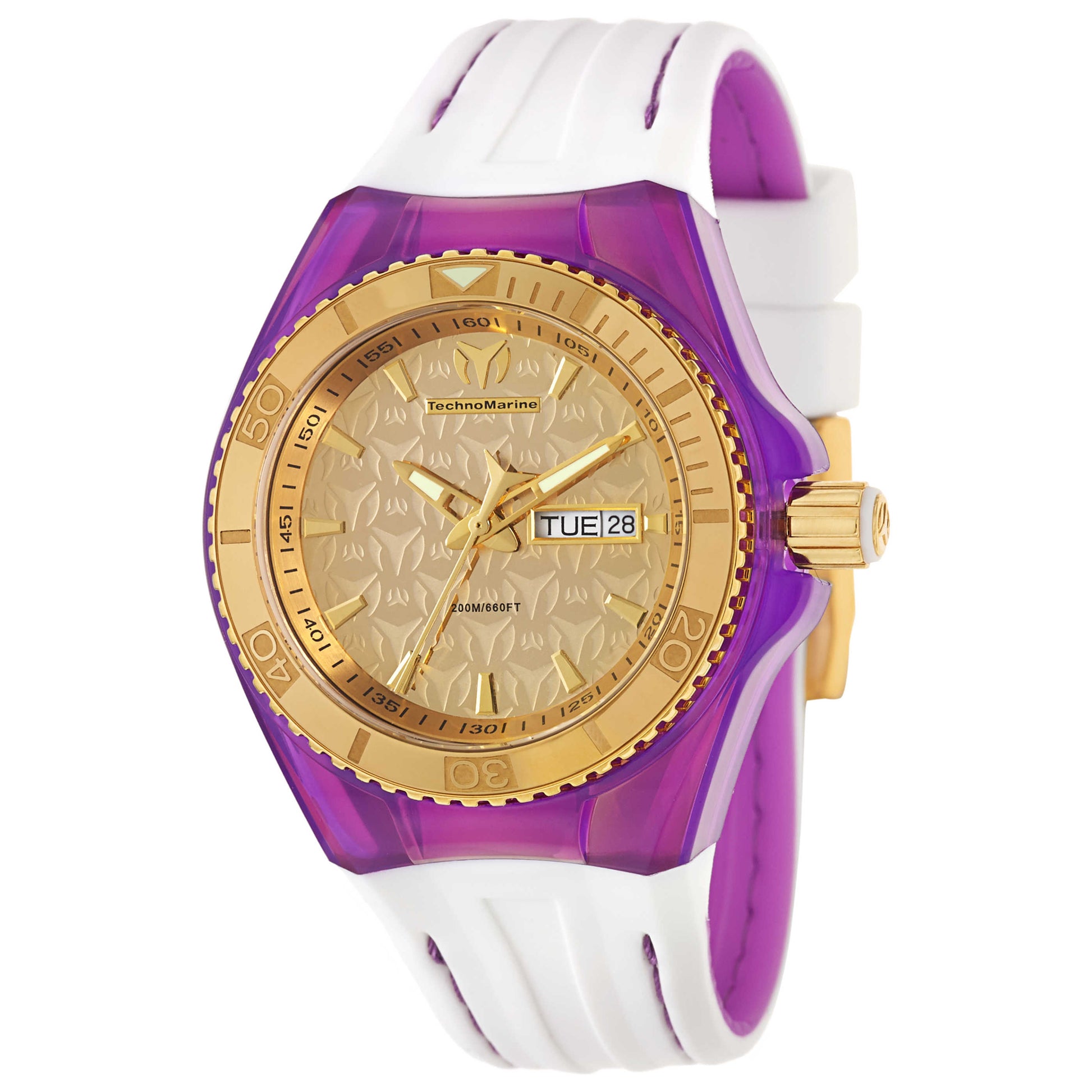Front view of TechnoMarine Cruise Women's Japanese Quartz (Battery-Powered) Watch 113036