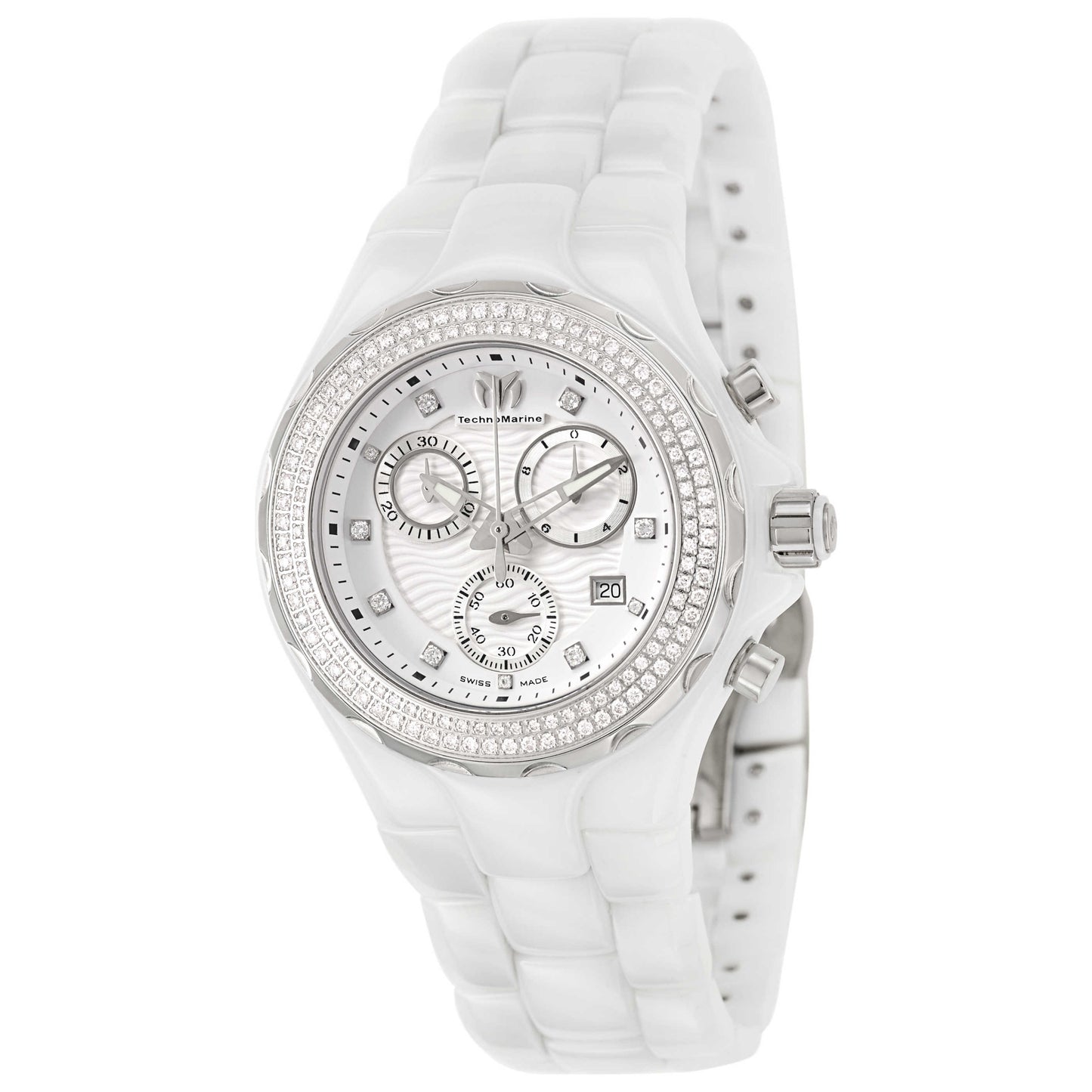 Front view of TechnoMarine Cruise Women's Swiss Quartz (Battery-Powered) Watch 113101