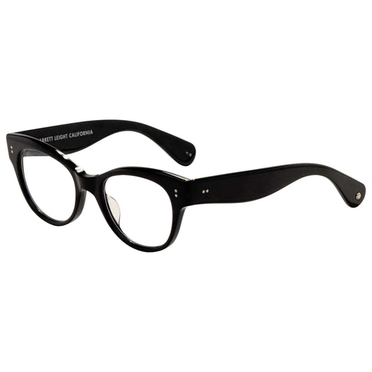 Front view of Garrett Leight OCTAVIA Women's Opticals 1135-49-BK