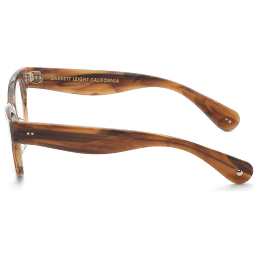 Garrett Leight OCTAVIA Women's Opticals 1135-49-MALT - Image #3