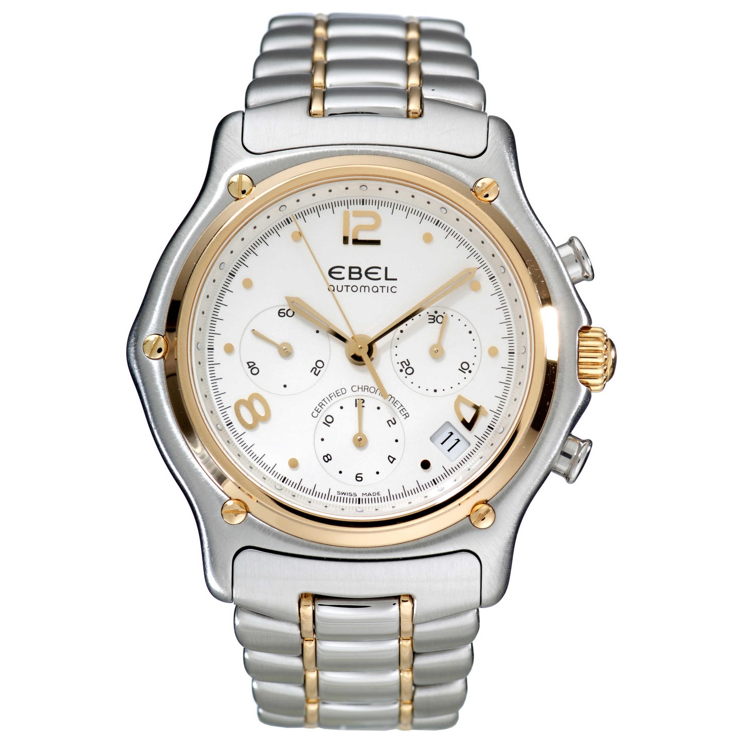 Front view of Ebel 1911 Men's Automatic Watch 1137240-16765P