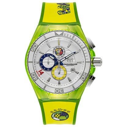 Front view of TechnoMarine Cruise Tribute to Soccer Unisex Japanese Quartz (Battery-Powered) Watch 114023C1