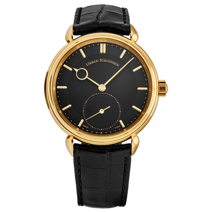 Front view of Urban Jurgensen 1745 Men's Manual-Wind Watch 1140 YG