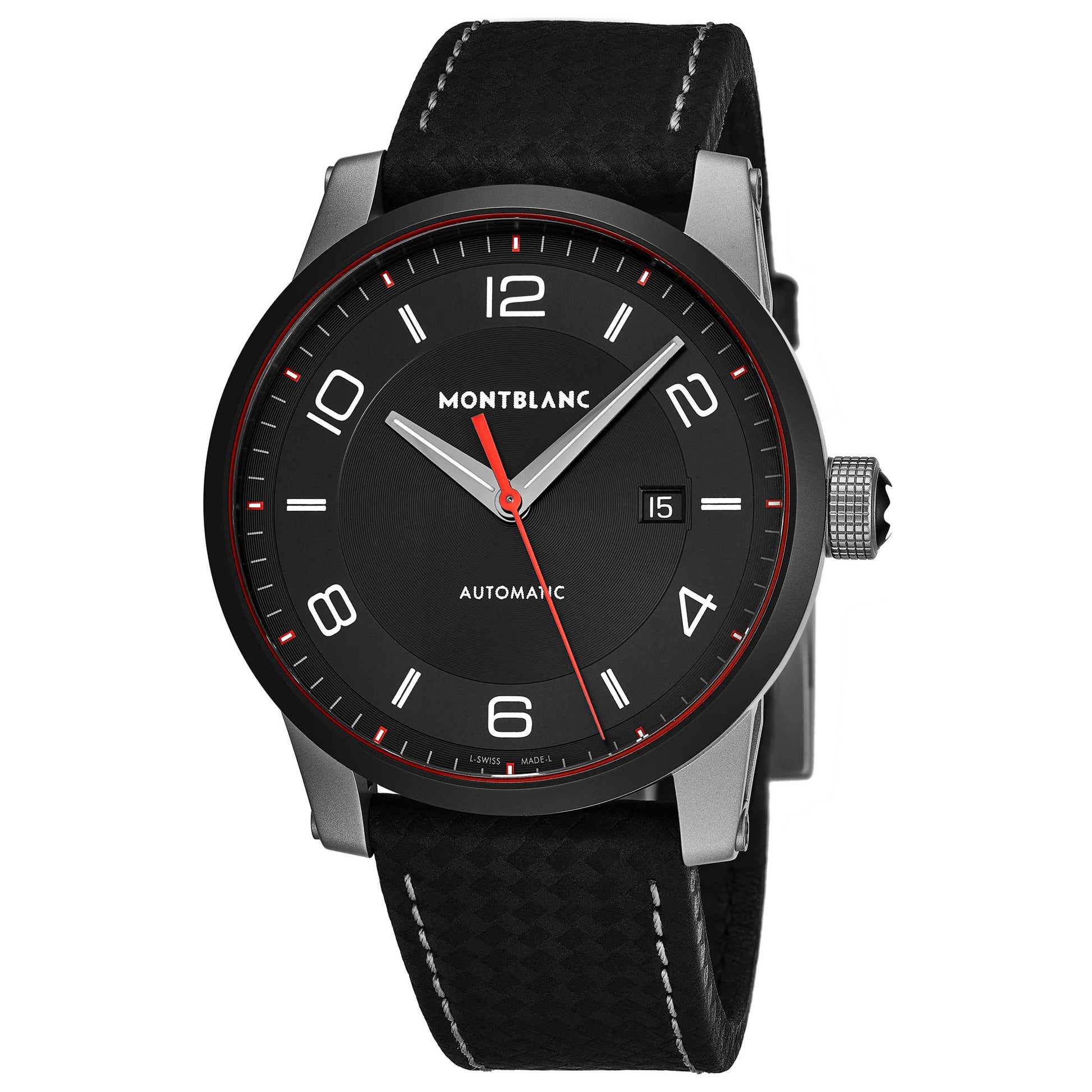 Front view of Montblanc Timewalker Men's Automatic Watch 115079