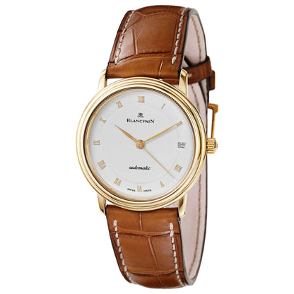 Front view of Blancpain Villeret Men's Automatic Watch 1151-1418-55