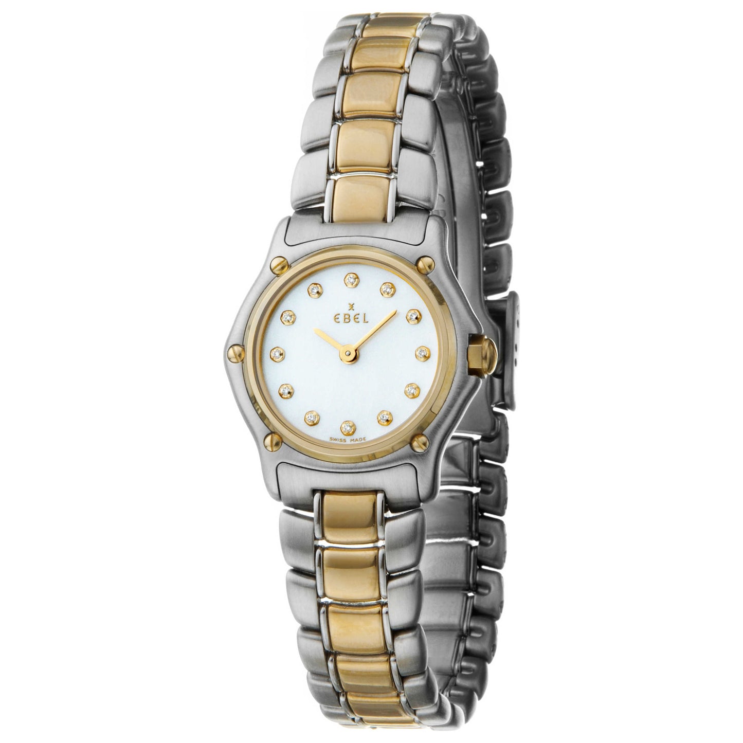 Front view of Ebel Sport Classic Women's Swiss Quartz (Battery-Powered) Watch 1157111-19960C
