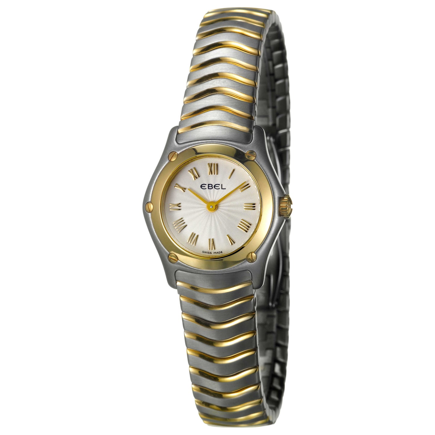 Front view of Ebel Classic Wave Women's Swiss Quartz (Battery-Powered) Watch 1157F11-16225