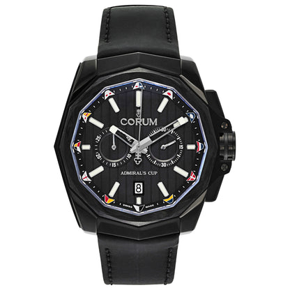 Front view of Corum Admiral's Cup Men's Automatic Watch 116-101-36-0F61-AN20