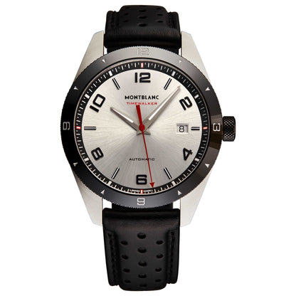 Front view of Montblanc Timewalker Men's Automatic Watch 116058