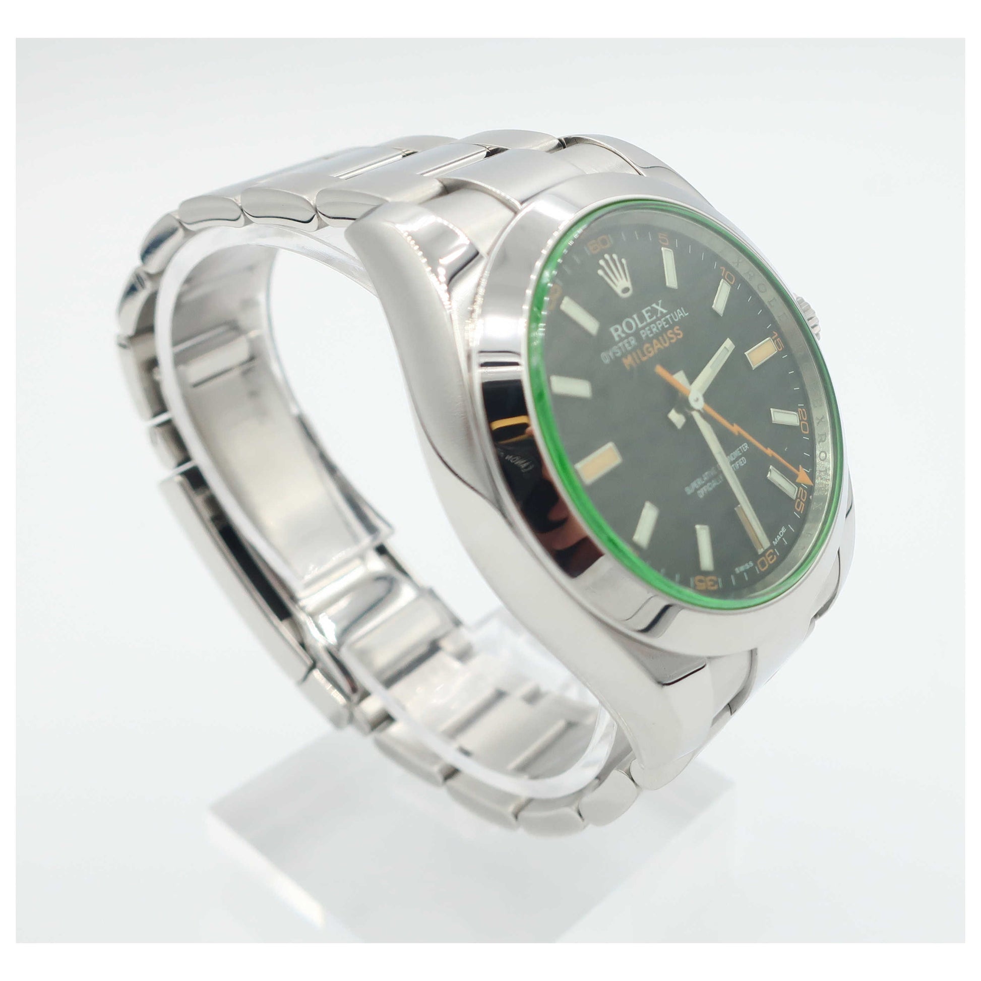 Rolex Milgauss Men's Automatic Watch 116400GV-PO - Image #3