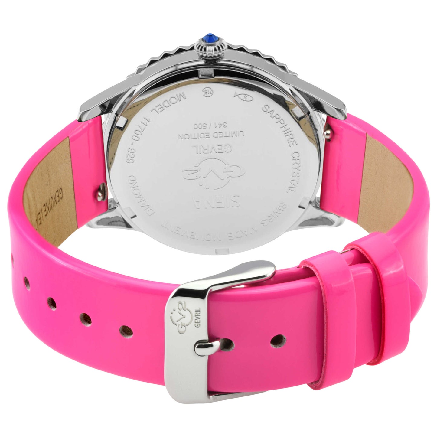 GV2 by Gevril Siena Diamond Women's Quartz Watch 11700-424-8 - Image #2