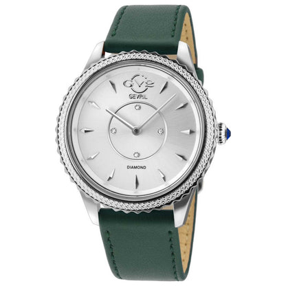 Front view of GV2 by Gevril Siena Diamond Women's Quartz Watch 11700-426V