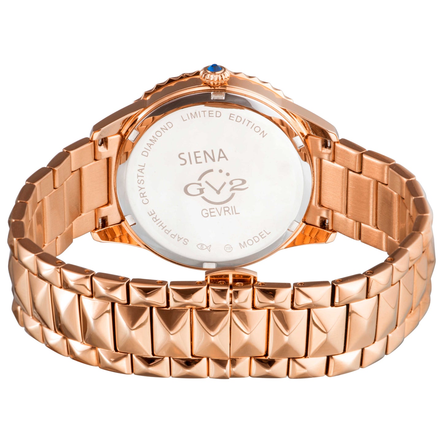GV2 by Gevril Siena Diamond Women's Quartz Watch 11701-929 - Image #2