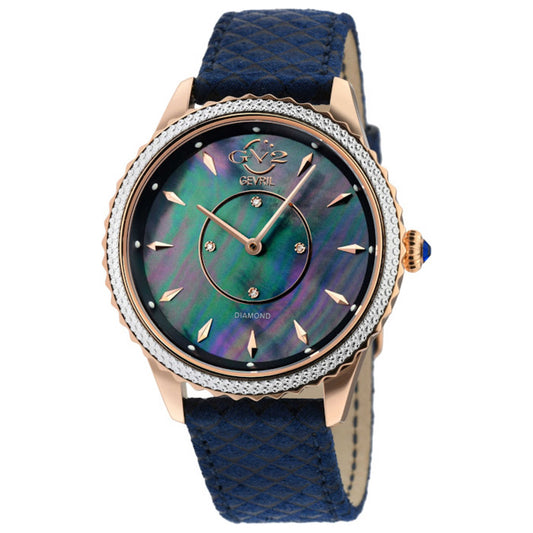 Front view of GV2 by Gevril Siena Diamond Women's Quartz Watch 11705-425.E