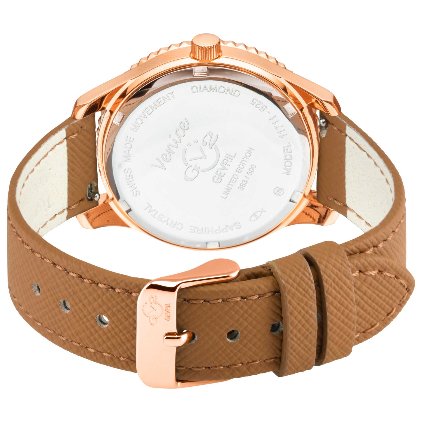 GV2 by Gevril Venice Diamond Women's Quartz Watch 11711-929-V2 - Image #2