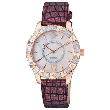 Front view of GV2 by Gevril Venice Diamond Women's Quartz Watch 11711-929C