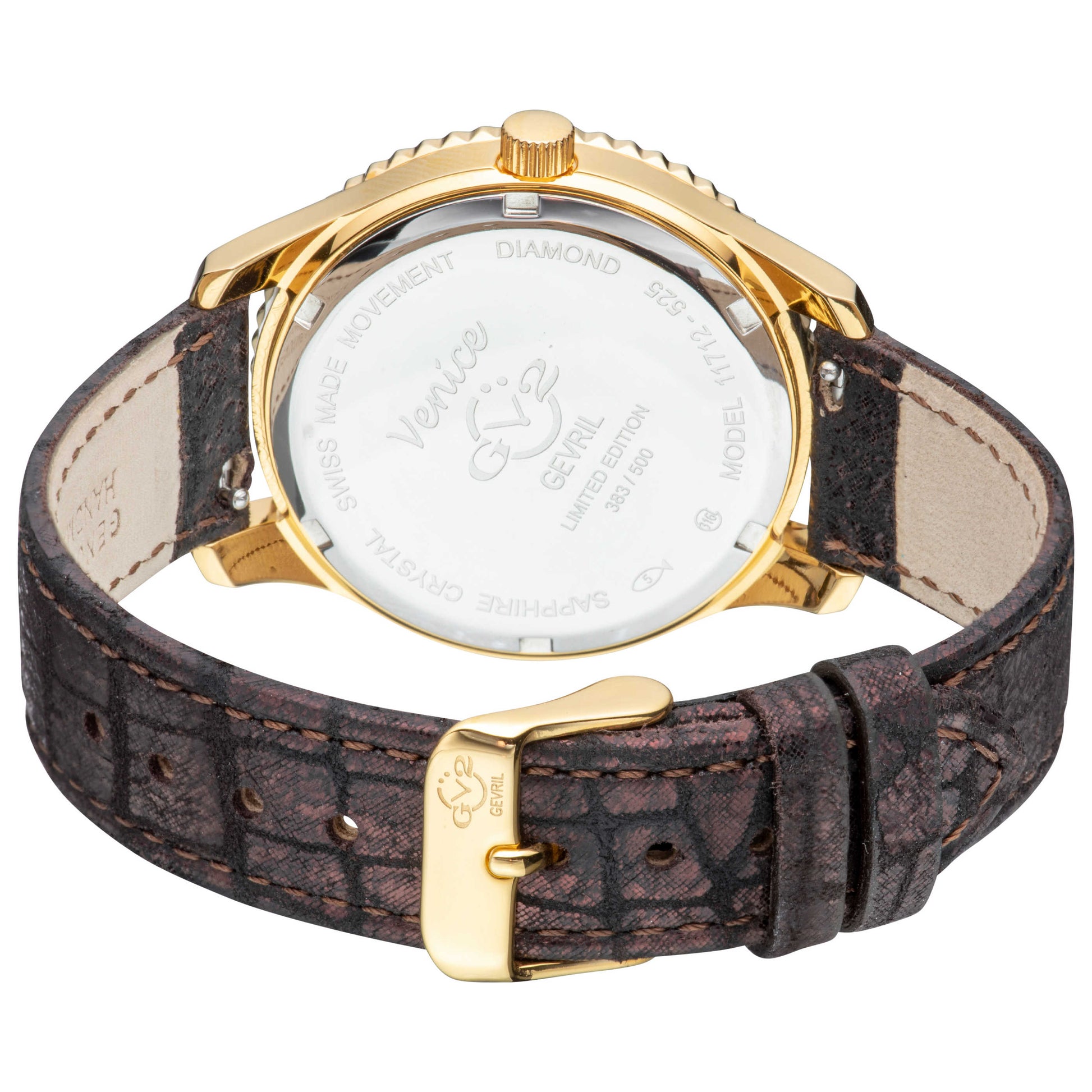 GV2 by Gevril Venice Diamond Women's Quartz Watch 11712-525C - Image #2