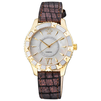 Front view of GV2 by Gevril Venice Diamond Women's Quartz Watch 11712-525C