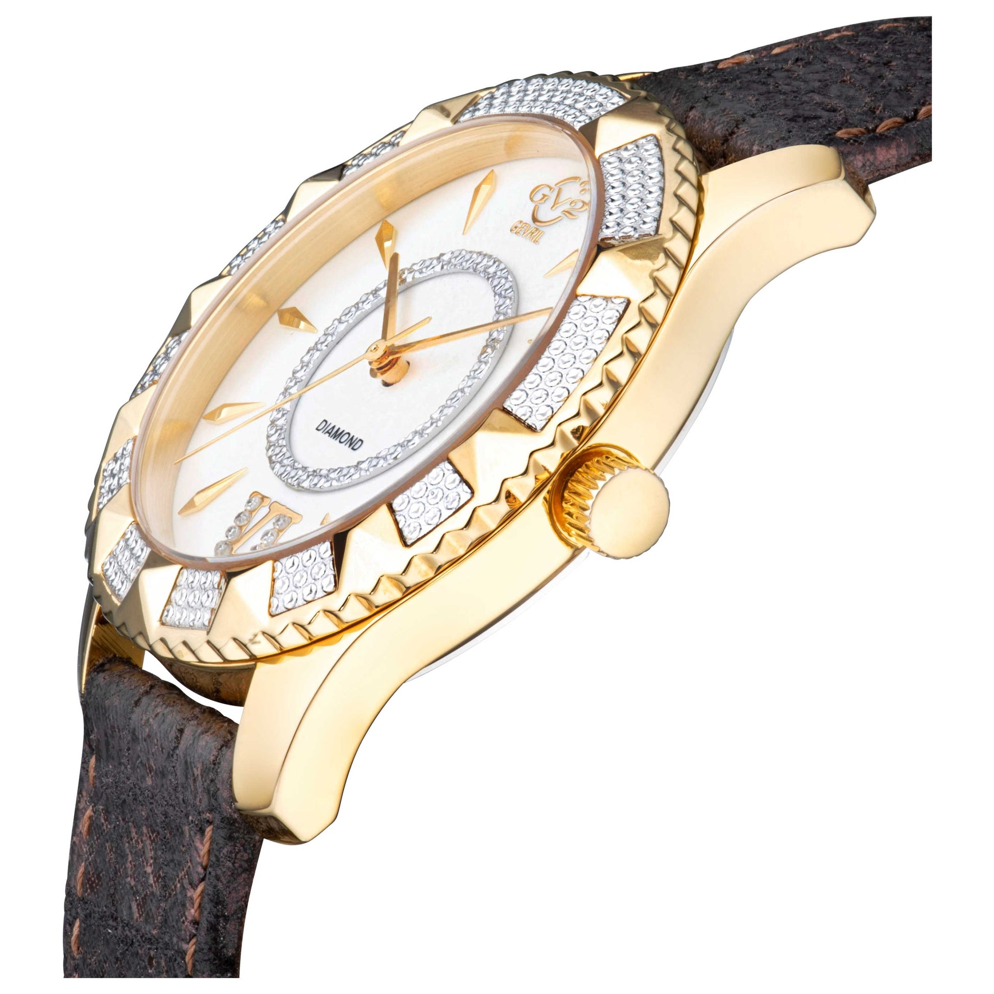 GV2 by Gevril Venice Diamond Women's Quartz Watch 11712-525C - Image #4