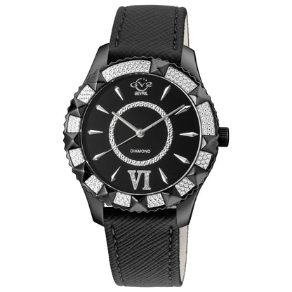 Front view of GV2 by Gevril Venice Diamond Women's Quartz Watch 11713-425-V3